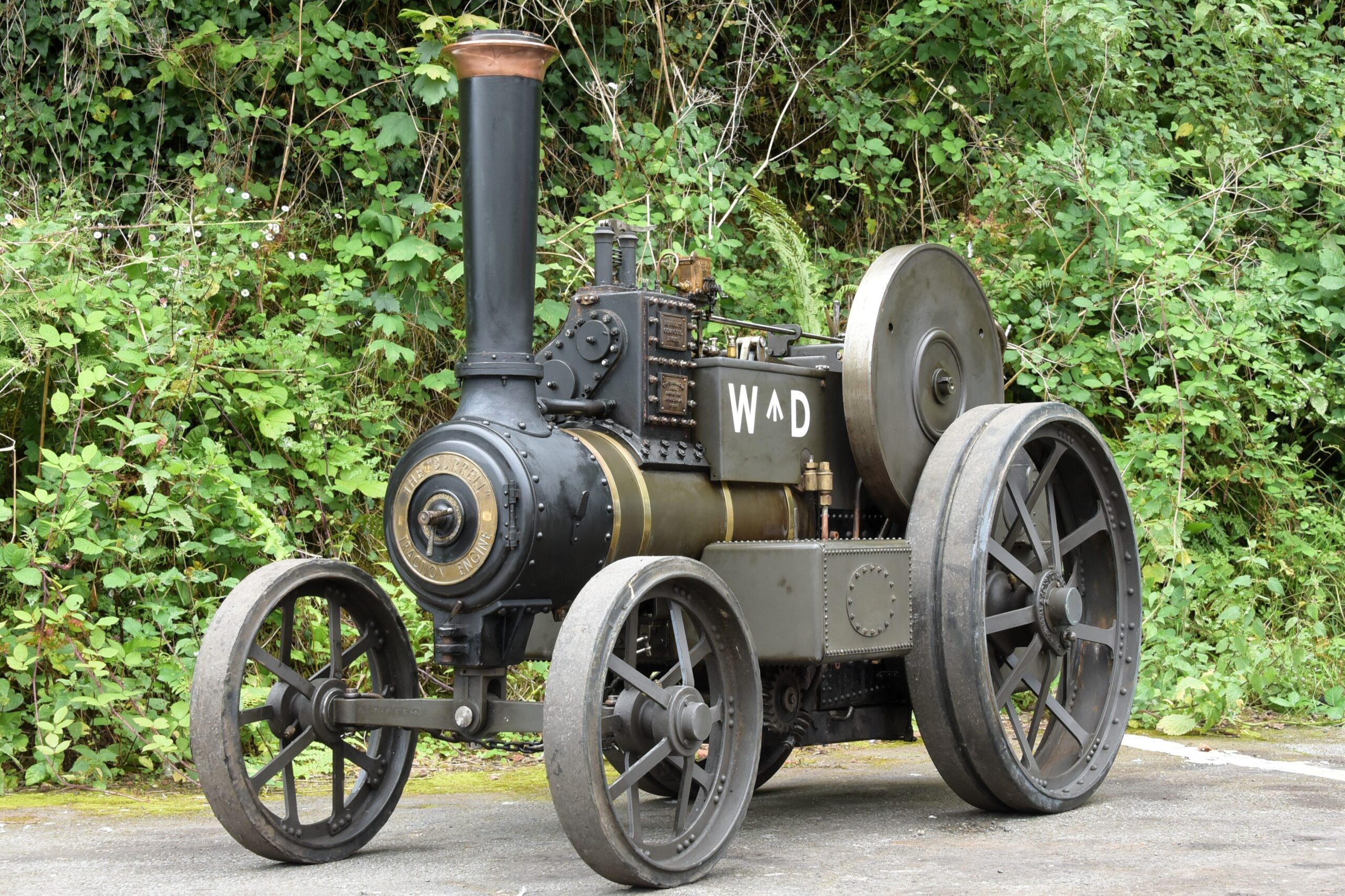 4 Scale Burrell SCC Traction Engine SOLD Berrybrook Steam Classics